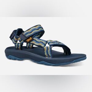 Teva Hurricane XLT2 Sport Sandals - Kids in Kishi Dark Blue